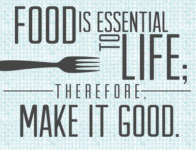 Food is Essential to Life
