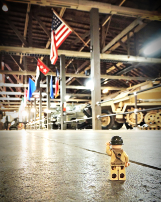 Lego Guy Military Museum