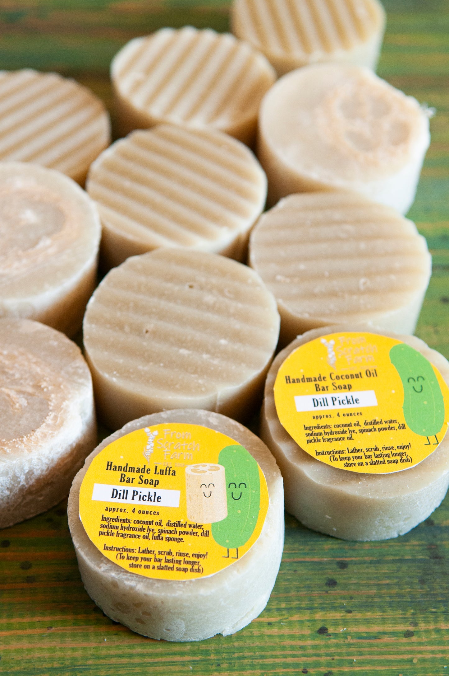 Wholesale Dill Pickle Bar Soaps