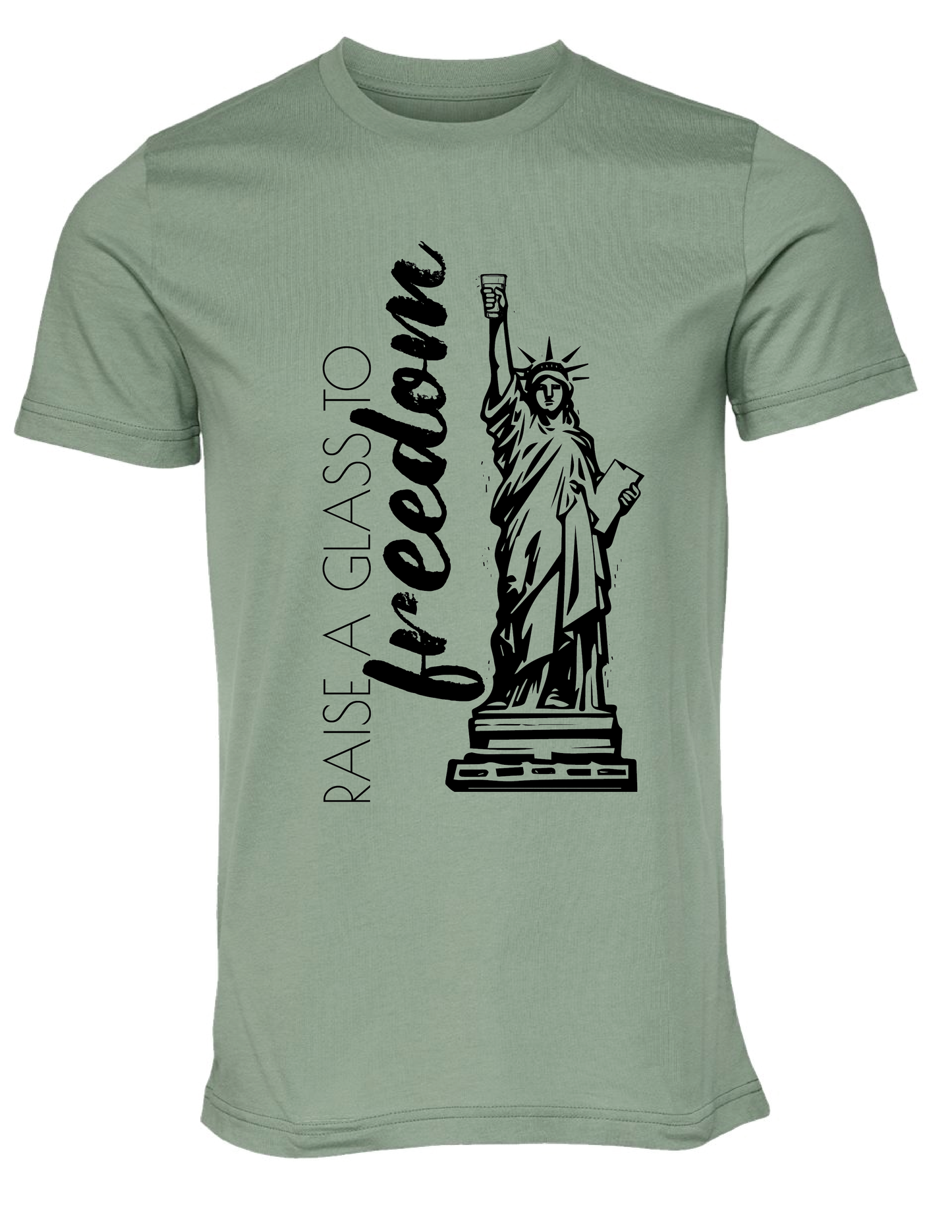 T-Shirt- Raise a Glass to Freedom