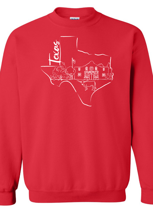 Sweatshirt- Texas Our Texas